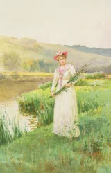 Am Fluss, 1895